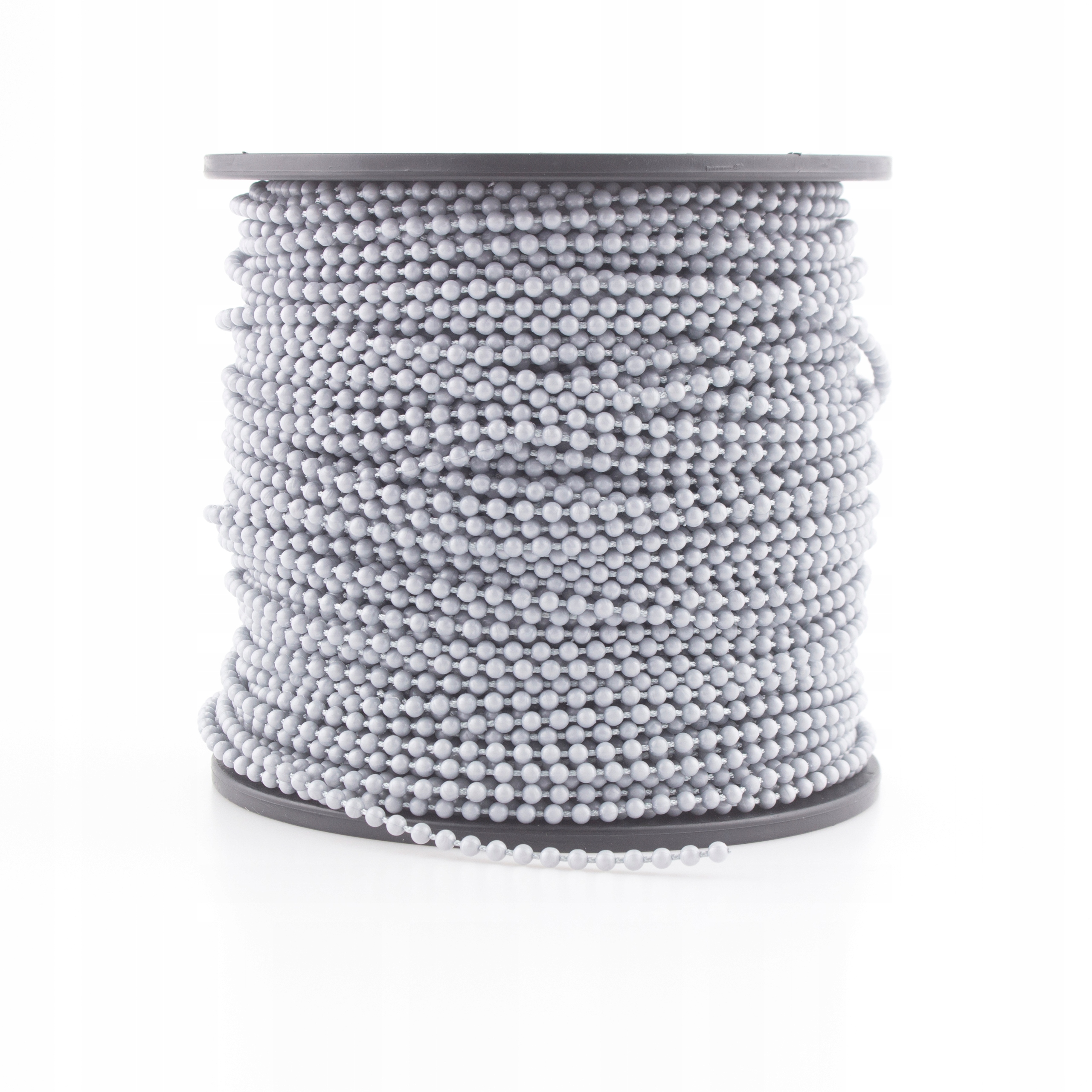 

10mb -Szary łańcuszek kulkowy do rolet 4,5mm*6mm