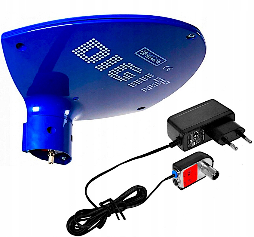 

Antena Telmor Aktywna DVBT2 MUX8 4K +Zasilacz
