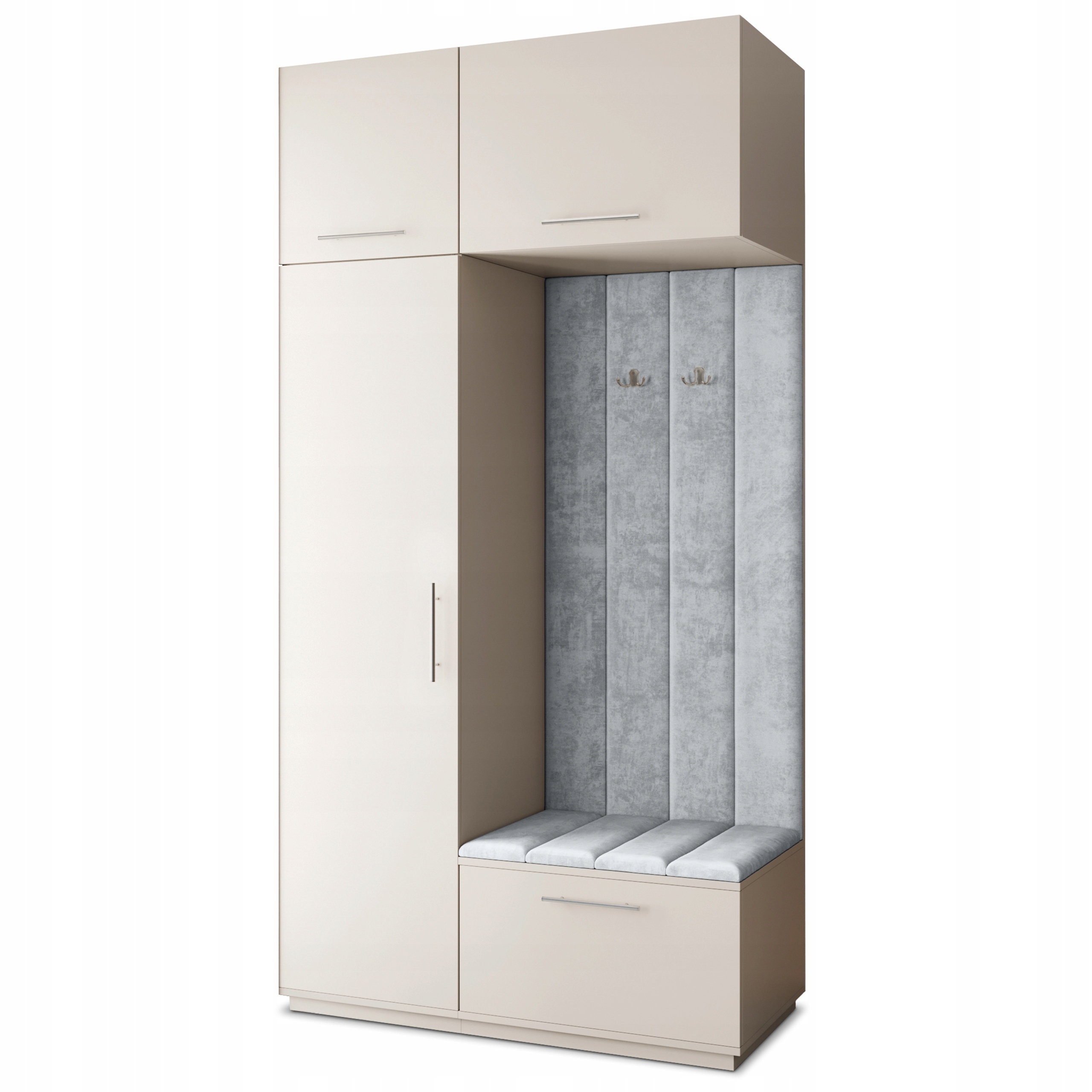 Šatní skříň Rema 120/240/60 cm Skříň do předsíně Moderní Kašmír
