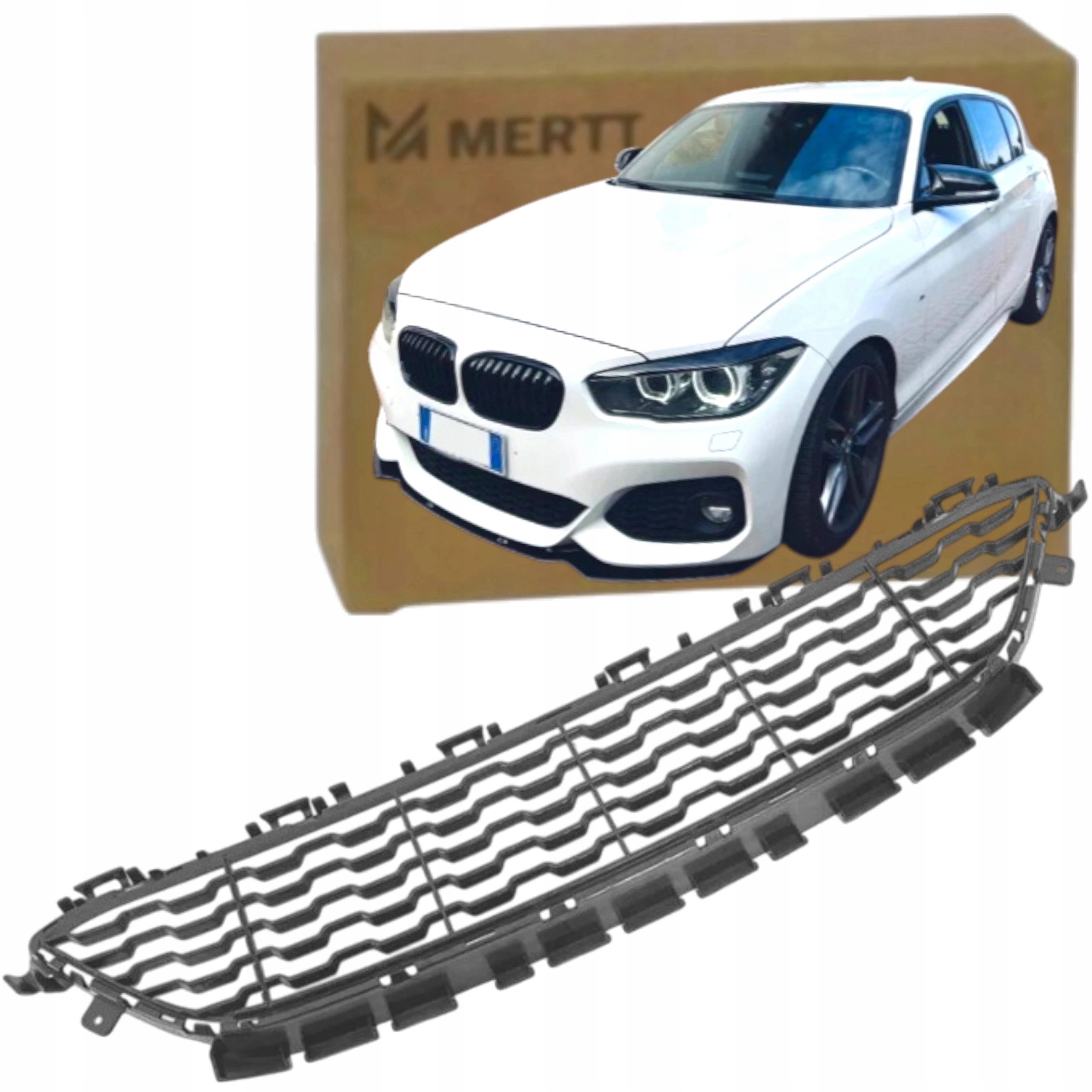 Bmw 1 F20 F21 15-19 M Sada Mřížka Nárazníku Atrapa Přední Středová 8060284