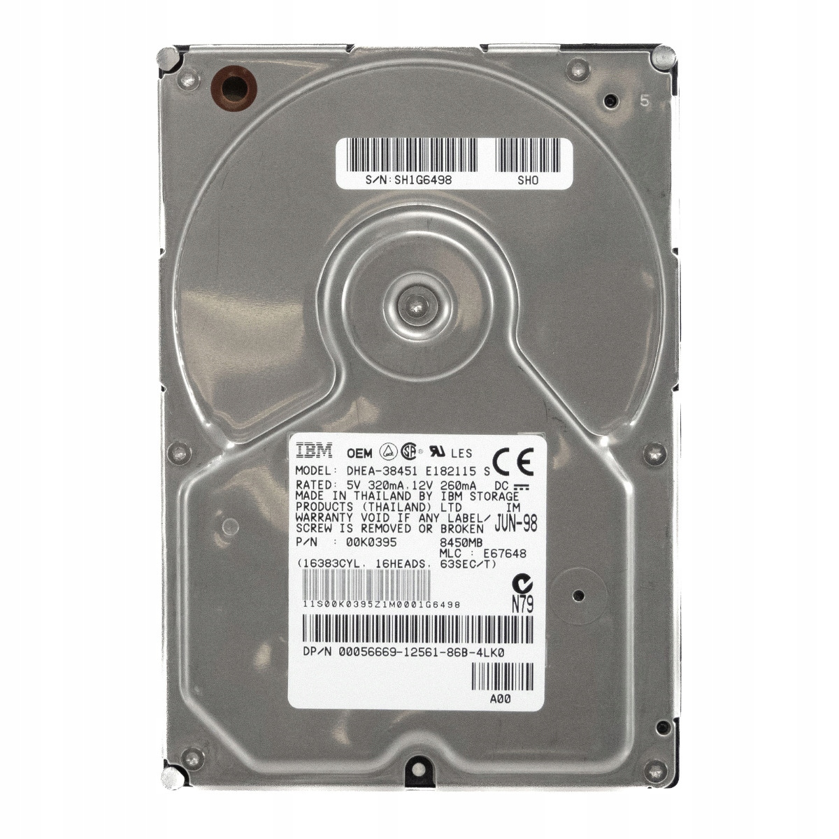 Dell 00056669 8,4 Gb 5,4K Ata 3,5'' DHEA-38451