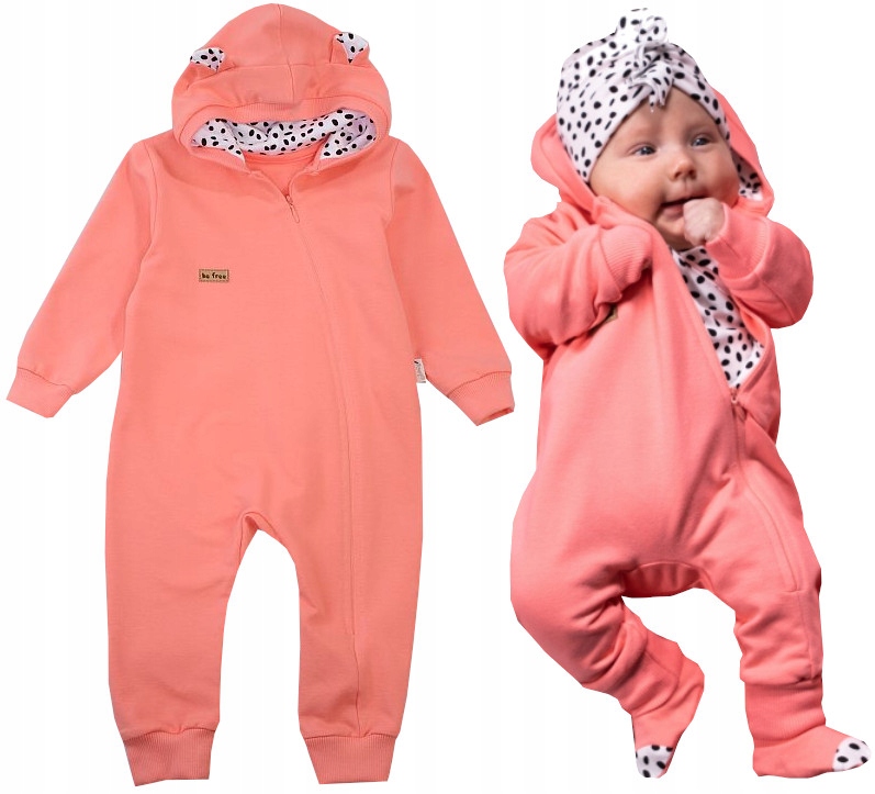 

Kombinezon Dresowy Pajac Bawełna Wiosna 74 L140