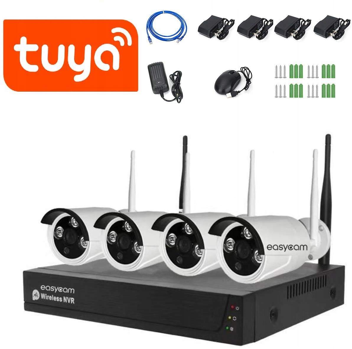 Sada pro monitorování Kit/NVR4CH/4-5T3IR