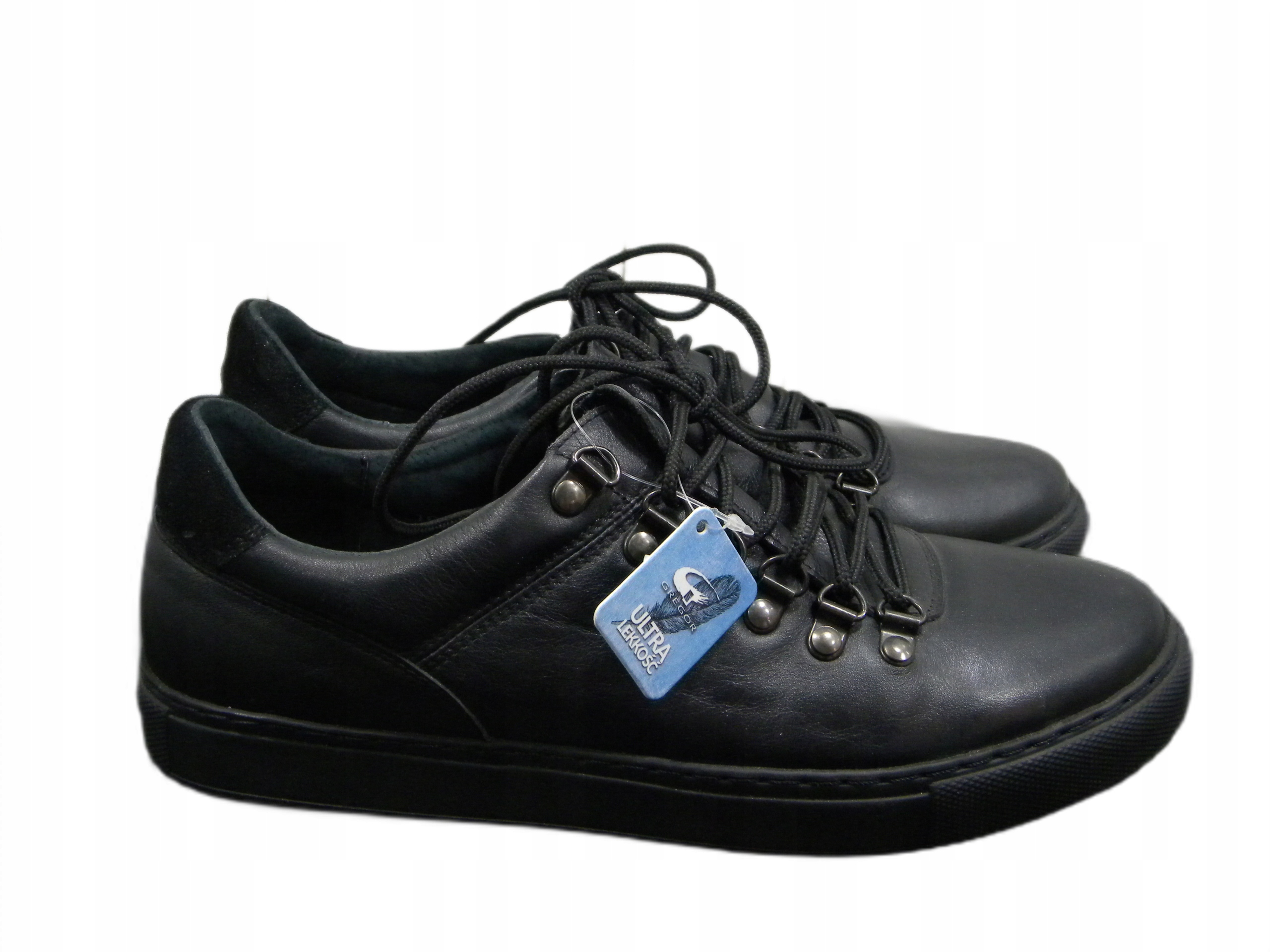 Pánské polobotky Polské značky Gregor Kůže 41