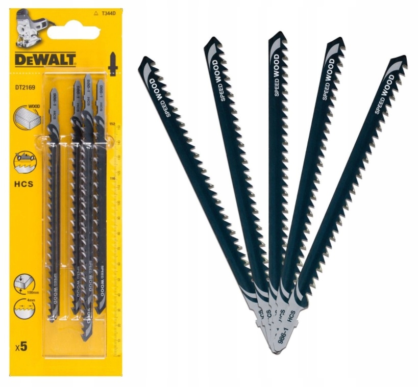 

Brzeszczot do Drewna T344D 152mm DT2169 DeWALT