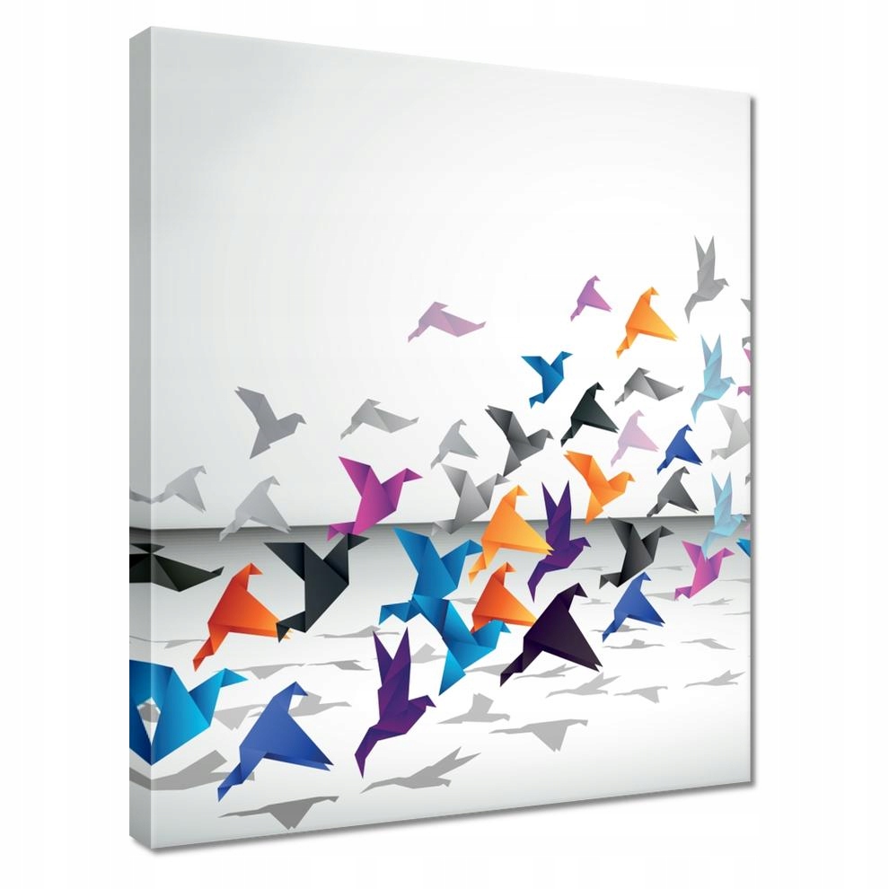 

Obrazy 40x50 Origami Ptaki w locie