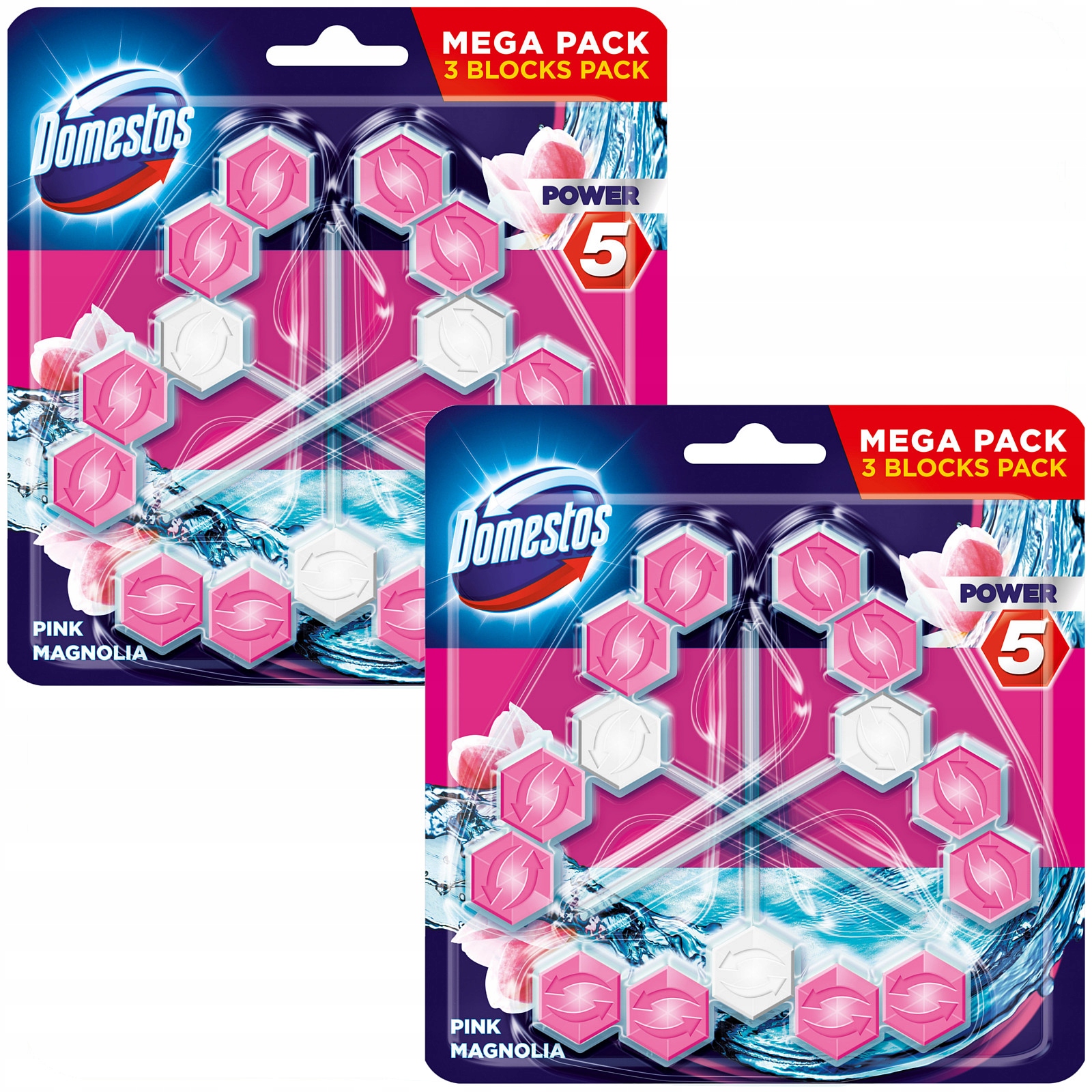

Domestos Trio Power 5 Magnolia Zawieszka Wc 6szt
