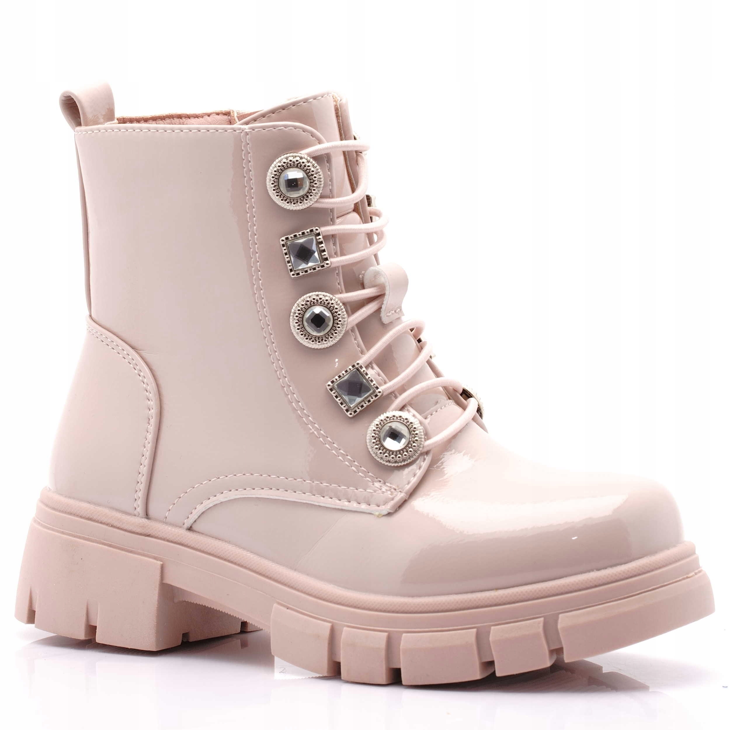 

Botki Traperki Trzewiki Buty Dziewczęce Apawwa 28