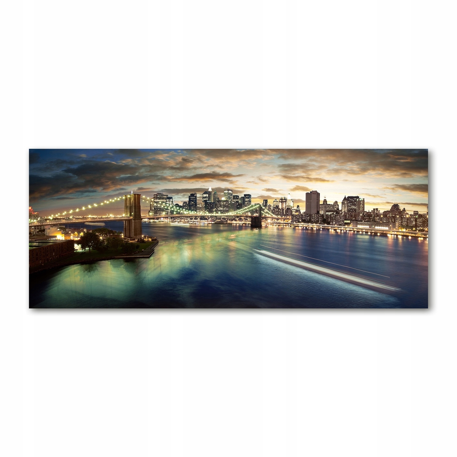 

Foto obraz szkło akryl Manhattan Nowy Jork 125x50