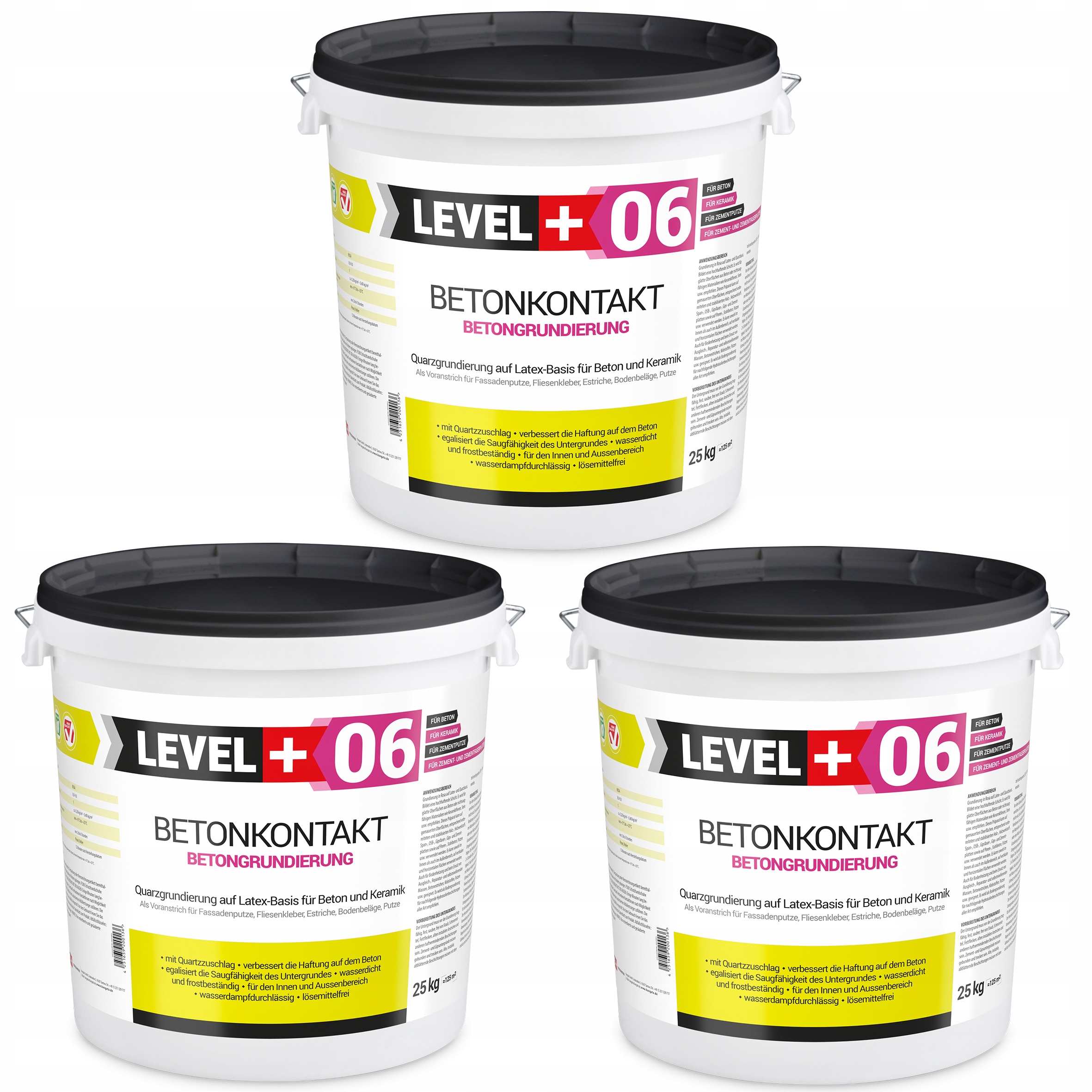 Grunt Betonkontakt 75kg Pod Tynki Level+06