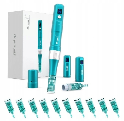 Dermapen Derma pen Dr Pen A6S Bezdrátový 2 Baterie 10 kartuší