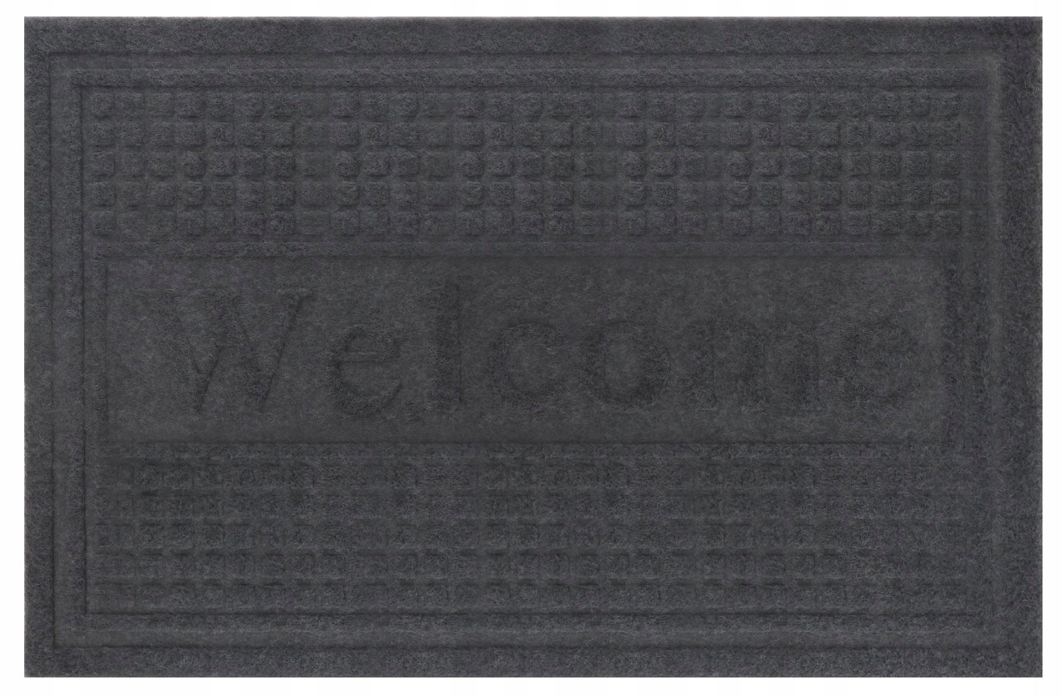 V4 WELCOME WYCIERACZKA WEJŚCIOWA POD DRZWI ZEWNĘTRZNA BUTÓW DYWANIK 57x37cm Marka bez marki