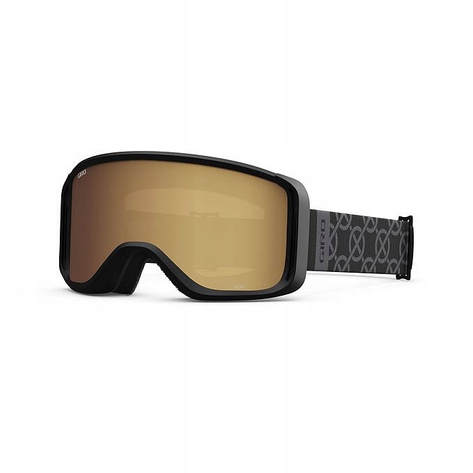 Giro Sagen W Black Monogram Amber Gold/Yellow (2skla)