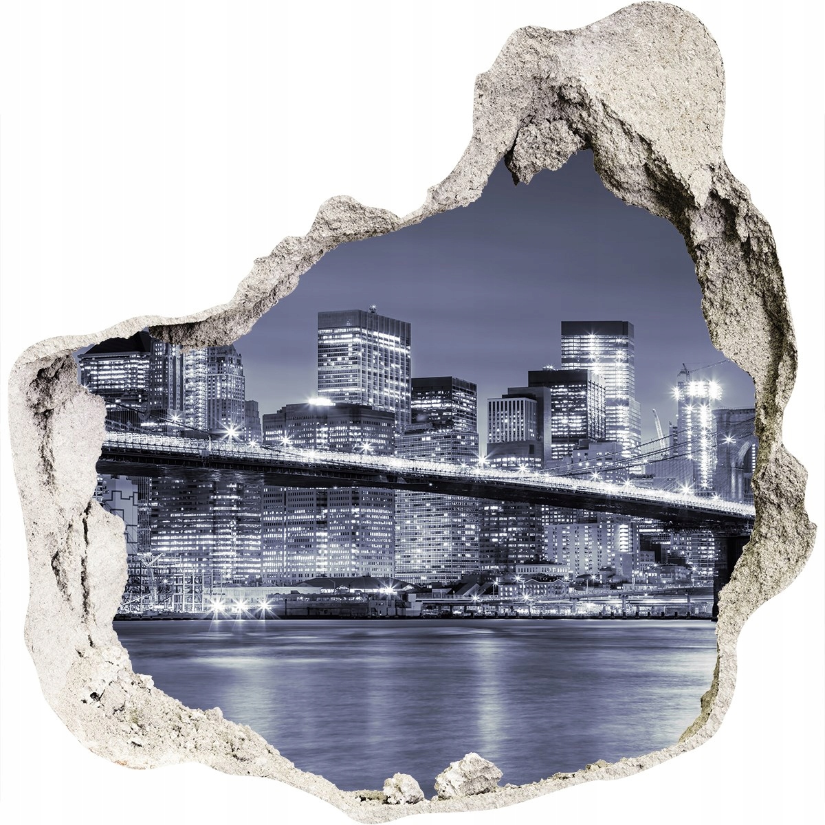 

Fototapeta dziura na ścianę Manhattan Nowy Jork