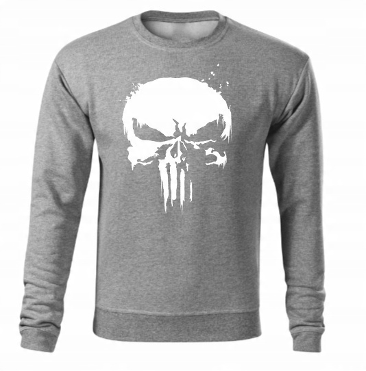 

Męska Bluza Bez Kaptura Punisher Roz.l