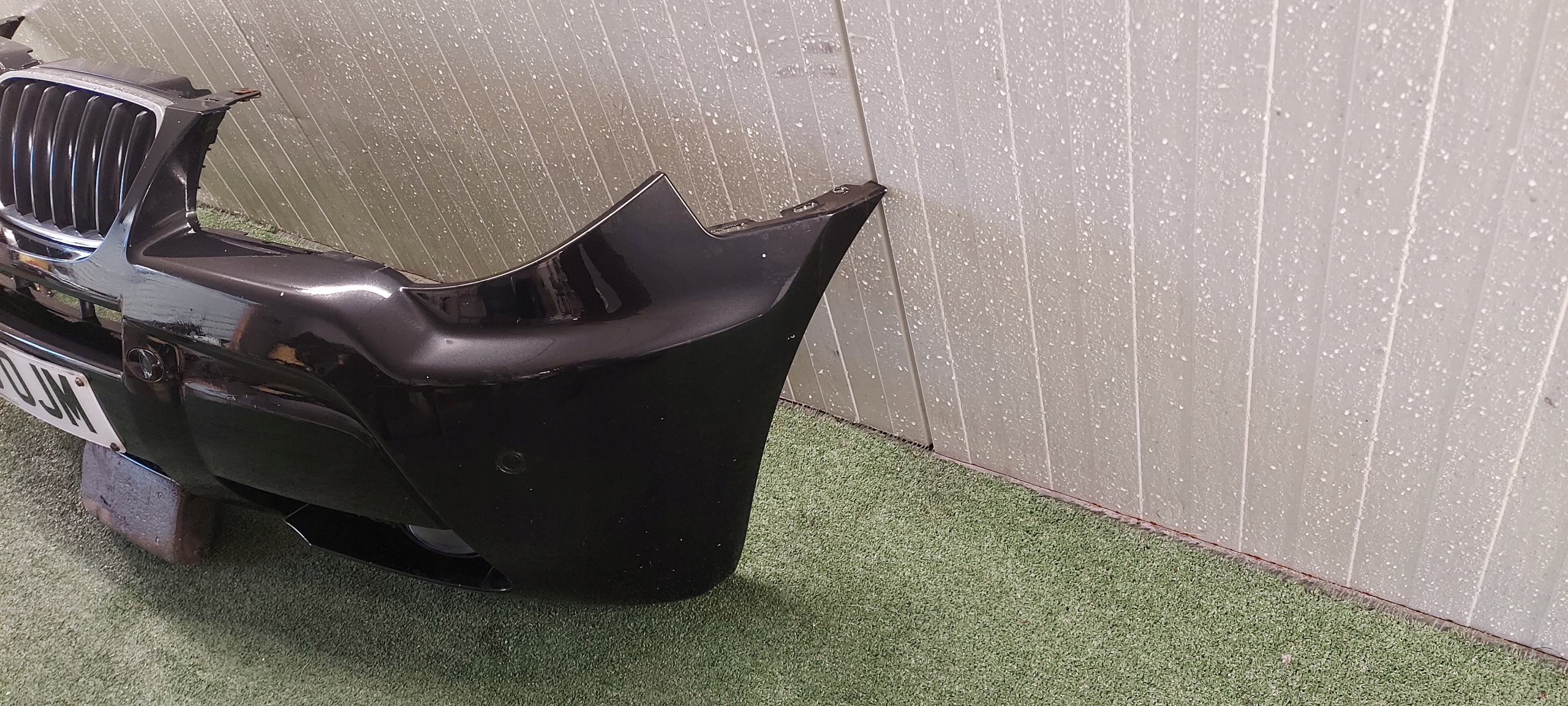 bumper front BMW X3 E83 m-packet LAK: 475 BLACK SAPHIRE