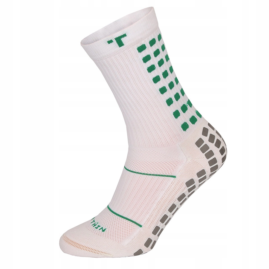 Trusox 3.0 Tenké bílé fotbalové Ponožky 39-43,5
