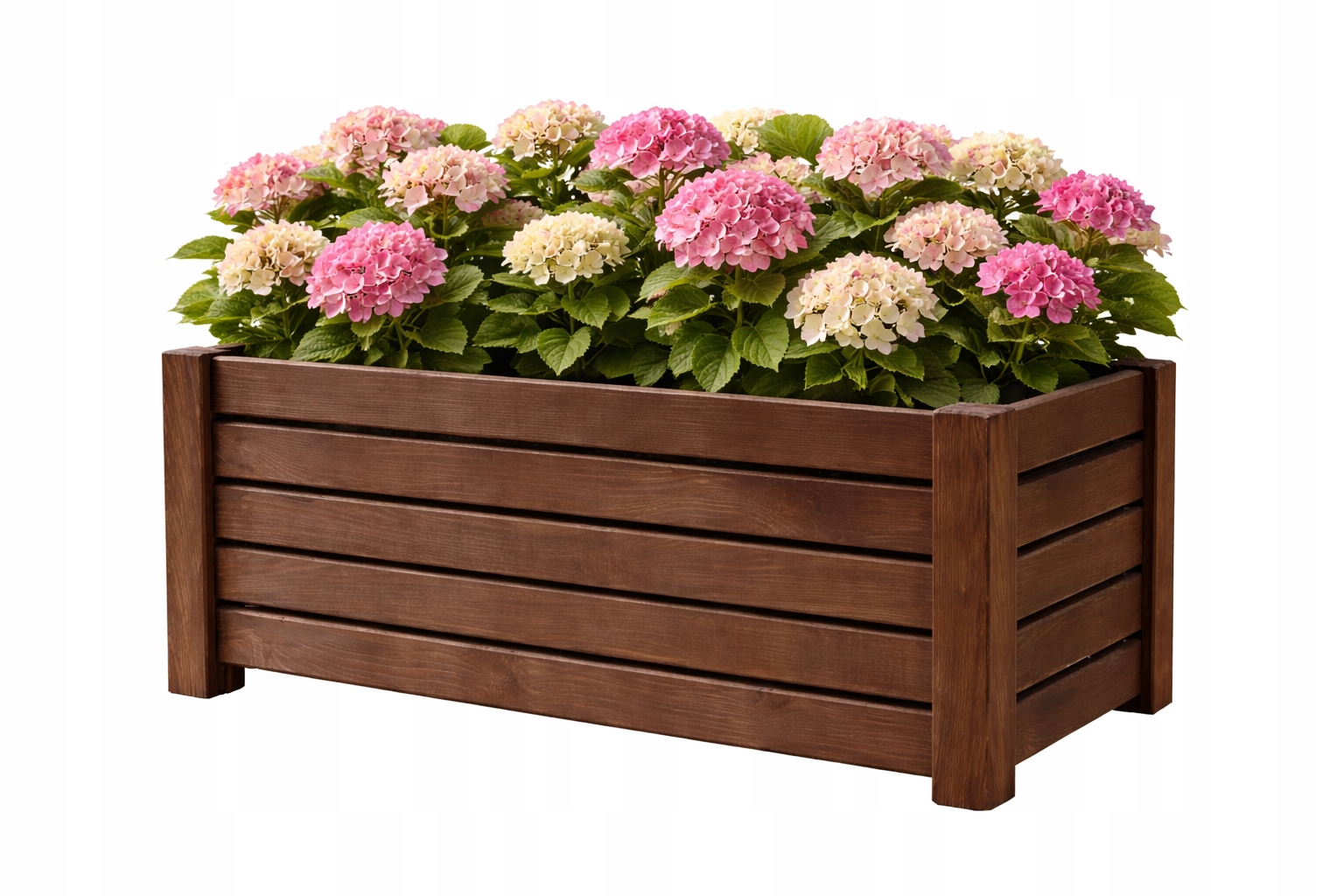 Drewniana Donica Ogrodowa na taras Skrzynka 60 cm