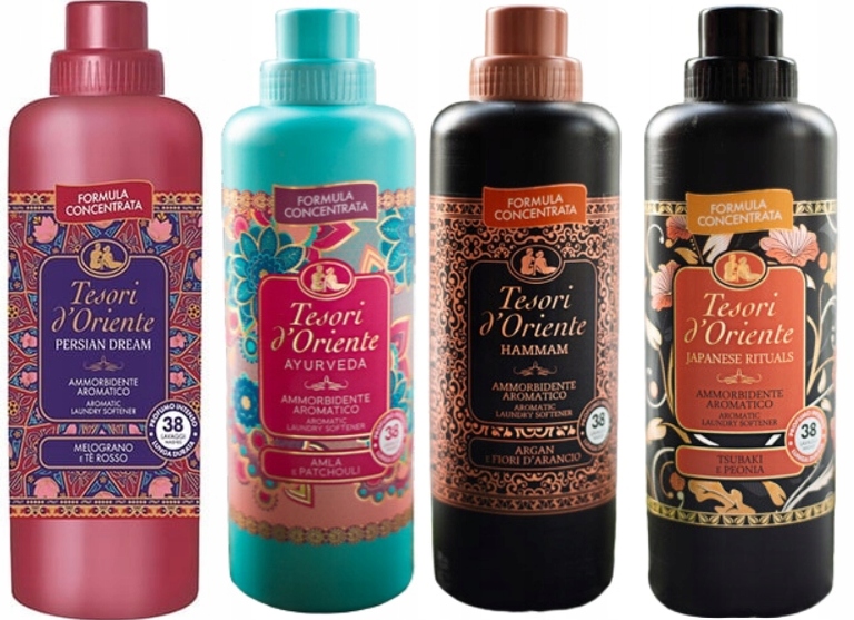 Levně Tesori d'Oriente Sada 4 krásných aviváží 760 ml Pahj