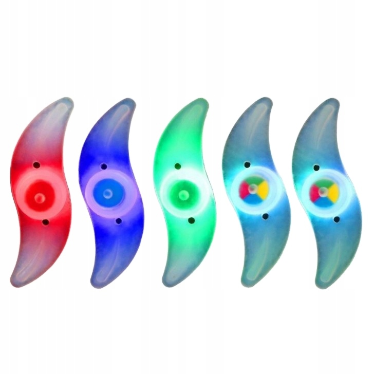 ROWEROWA NAKŁADKA LED NA SZPRYCHY KOŁA NEON KOLORY Marka bez marki