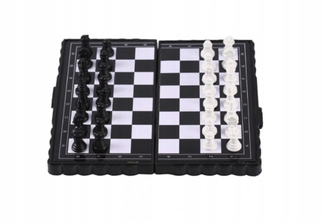 GRA W SZACHY I WARCABY MAGNETYCZNE 2W1 PODRÓŻNE Producent inny