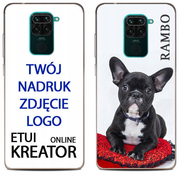 

Etui Silikon Kreator Nadruk Do Xiaomi Redmi Note 9