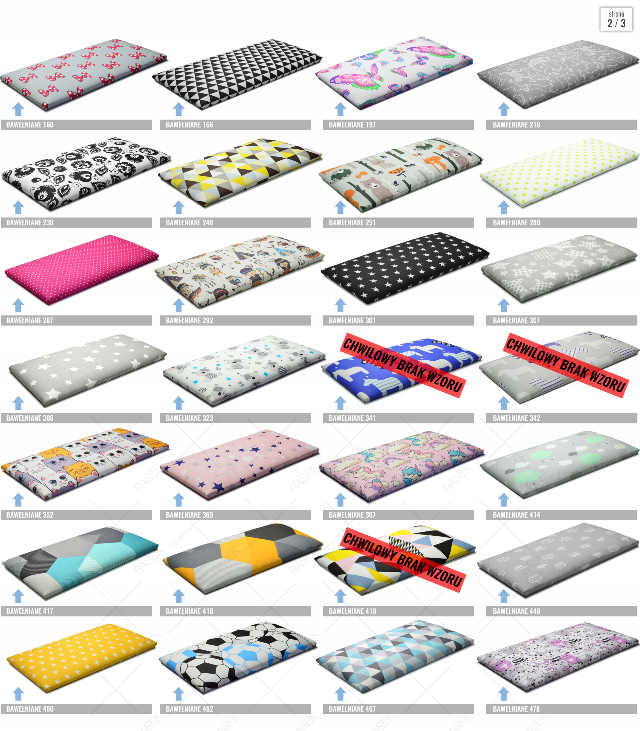 PANELE TAPICEROWANE MINKY DLA DZIECI - 40 x 30 Kod produktu 1