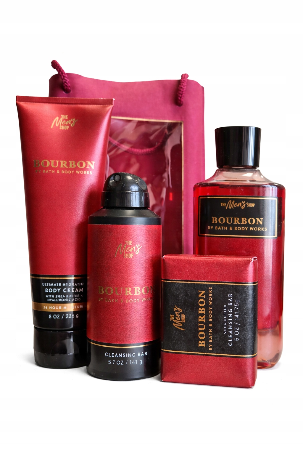 Works Bourbon zestaw 4 kosmetyki