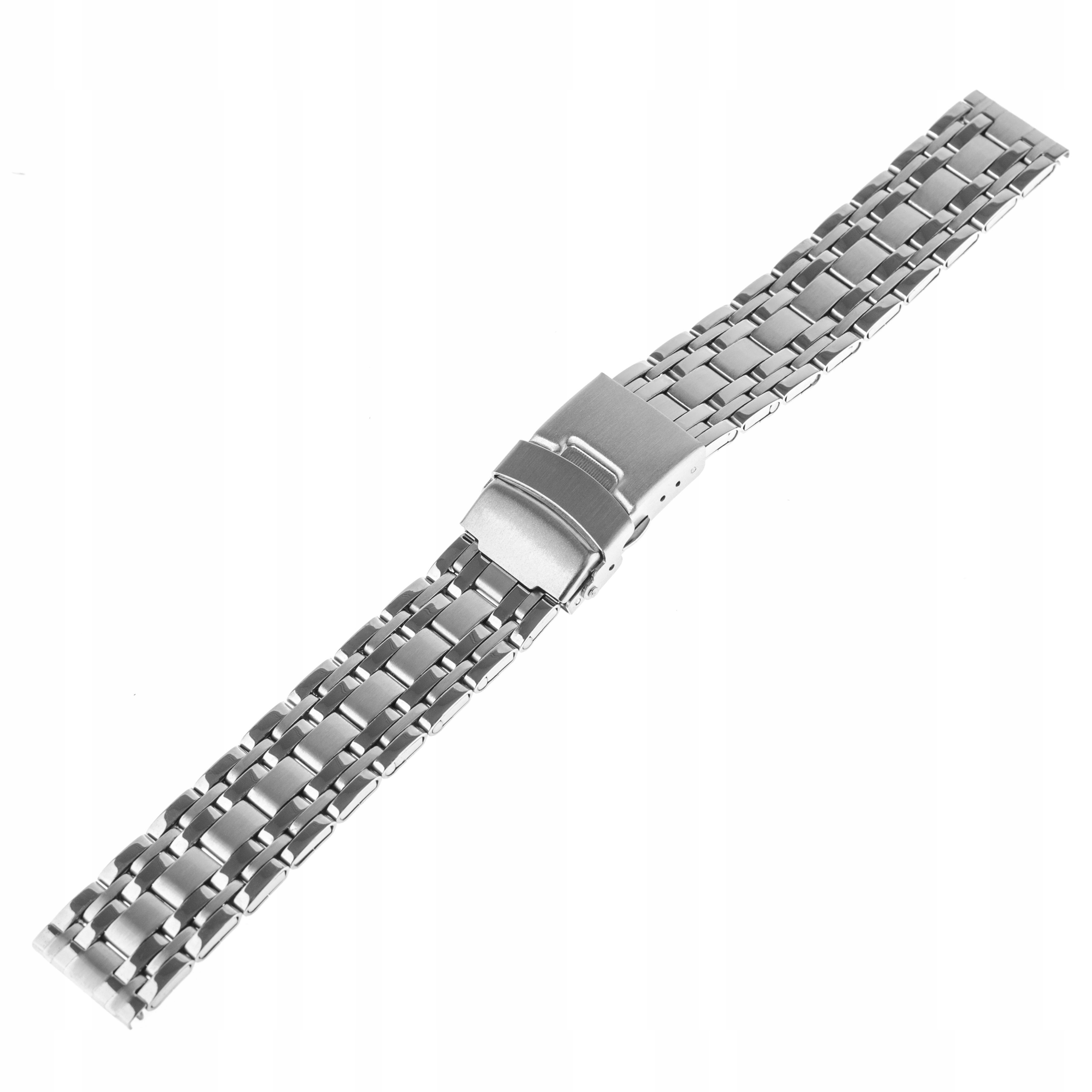 Bransoleta standard - model 8 - srebrna - 20 mm