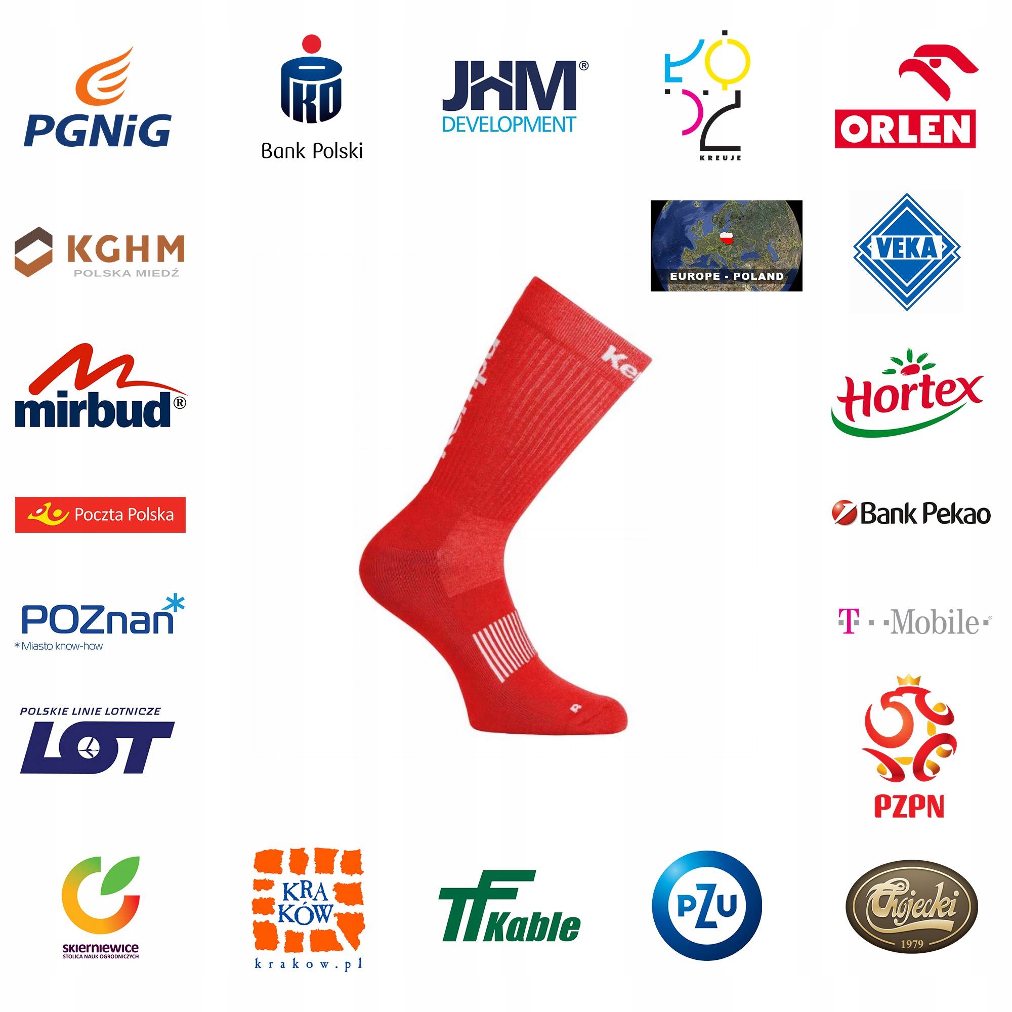 SKARPETY ŚREDNIE LOGO CLASSIC KEMPA Marka Kempa