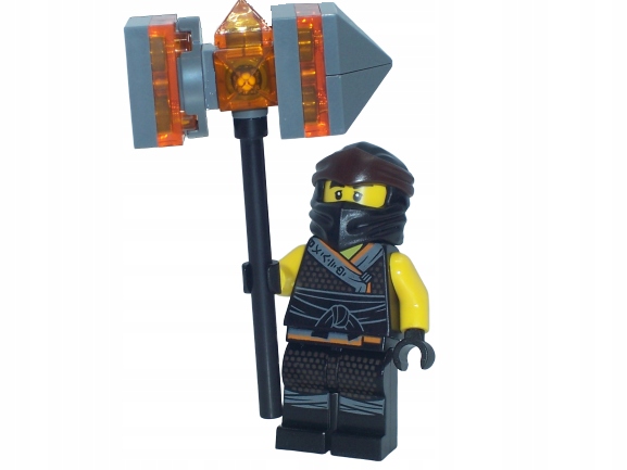 

Lego Ninjago Figurka Cole Kol z lawowym młotem