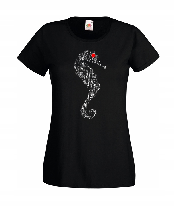 

XL Koszulka Damska Konik Morski Koń Seahorse Ryba