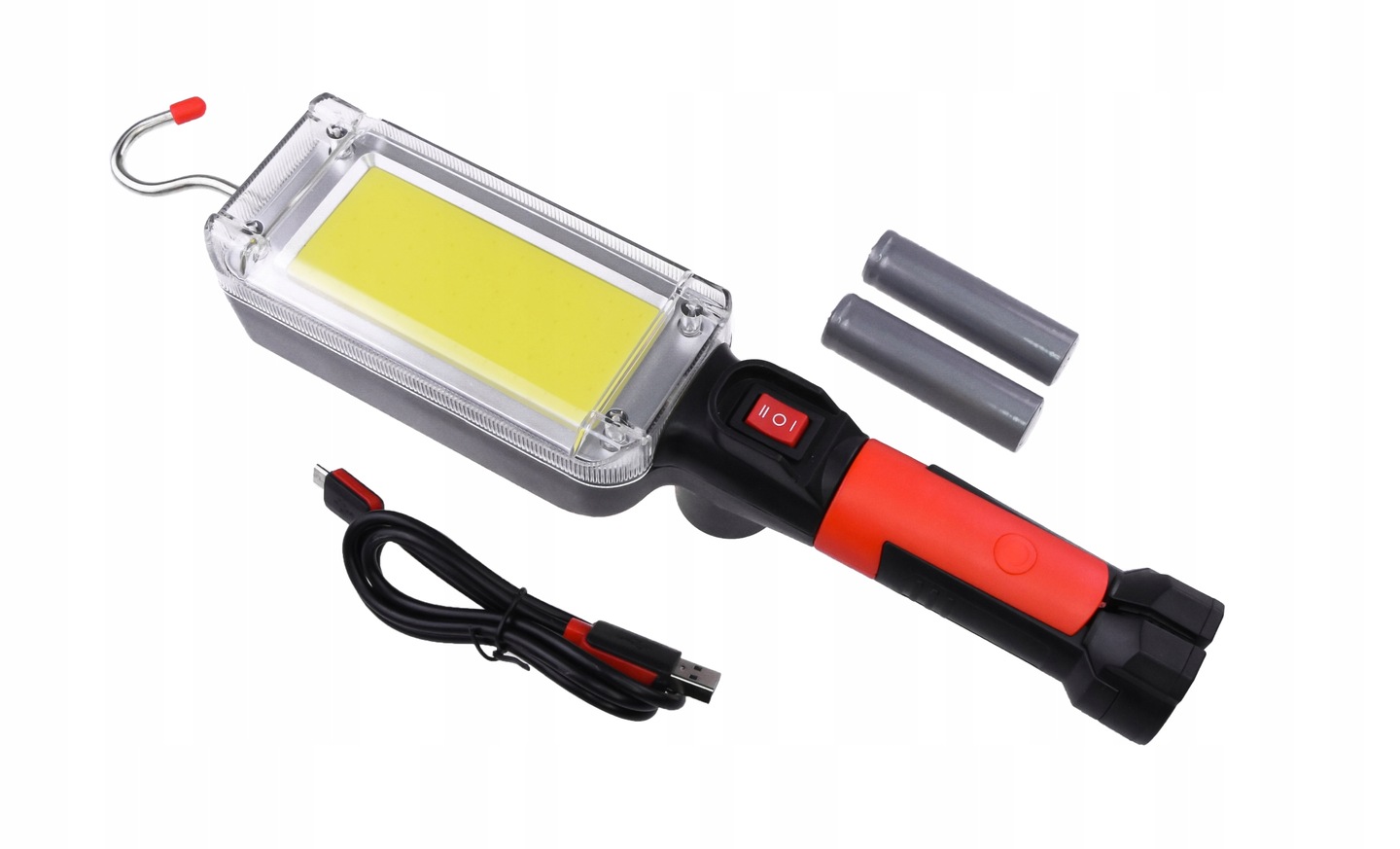

Lampa Latarka Warsztatowa Led Cob Akumulator 700lm