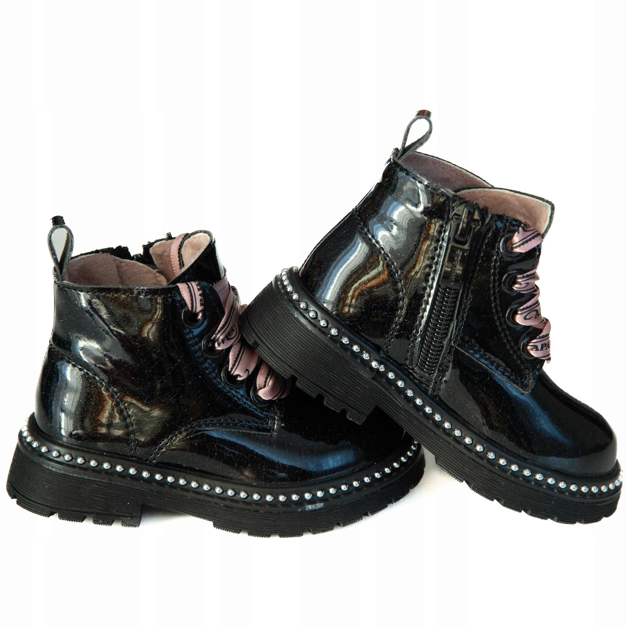 APAWWA BOTKI DZIEWCZĘCE LEKKO OCIEPLANE R 22 Długość wkładki wew. 14.5 cm