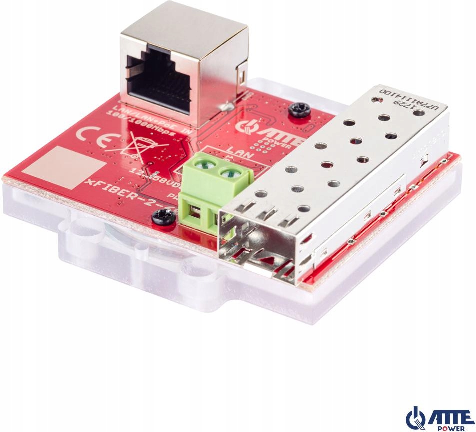 Gigabitový Media Ethernetový Konvertor Atte XFIBER-2-60 K