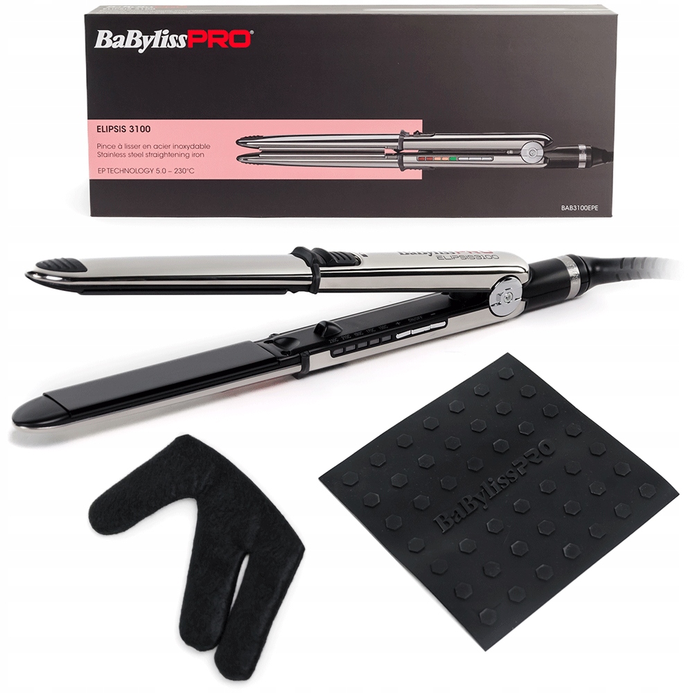 Prostownica Babyliss Pro Elipsis 3100 BAB3100EPE +mata +rękawiczka