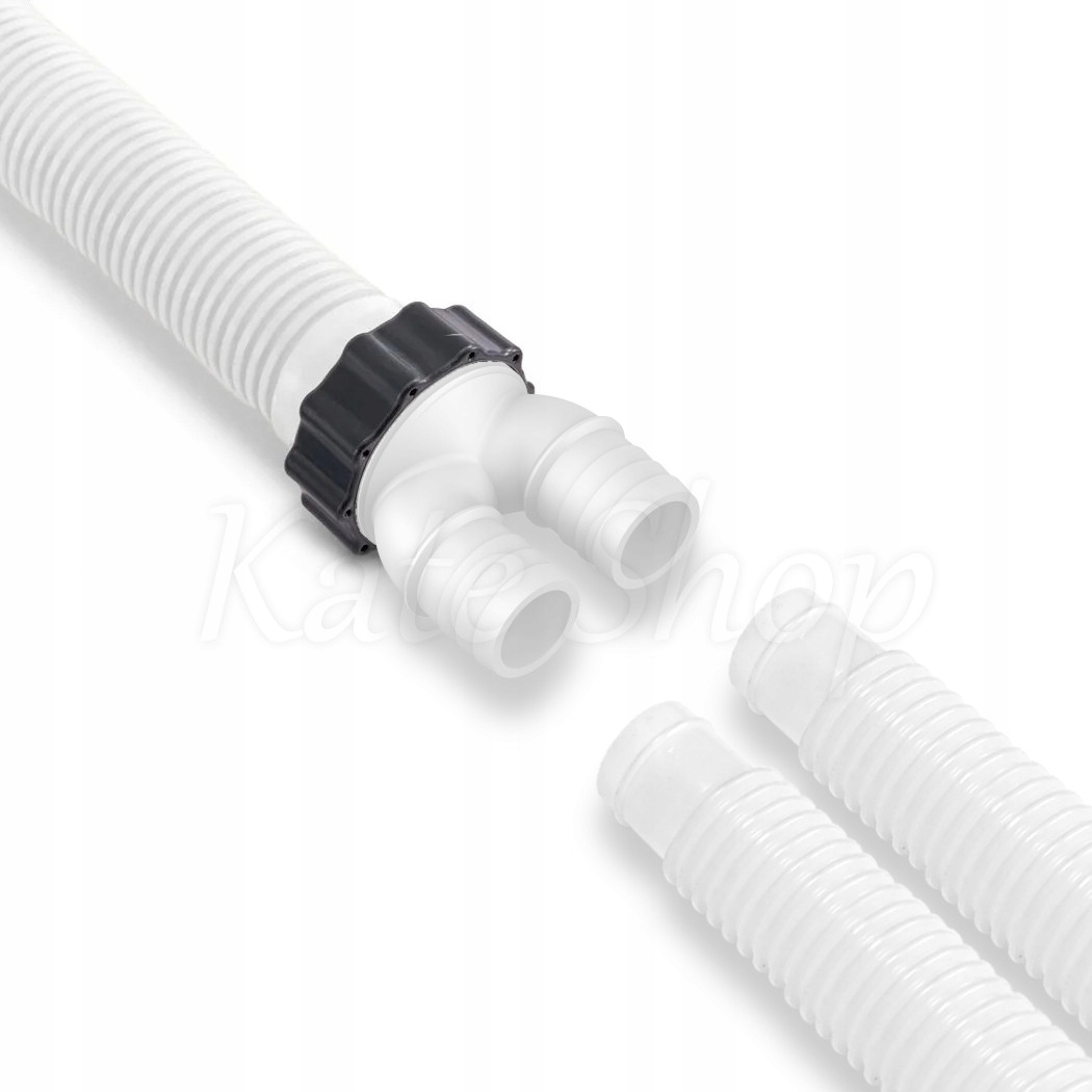 Rozdzielacz Trójnik Adapter Złączka Rur basenu 38mm z Gwintem 60mm x 32mm Producent inny