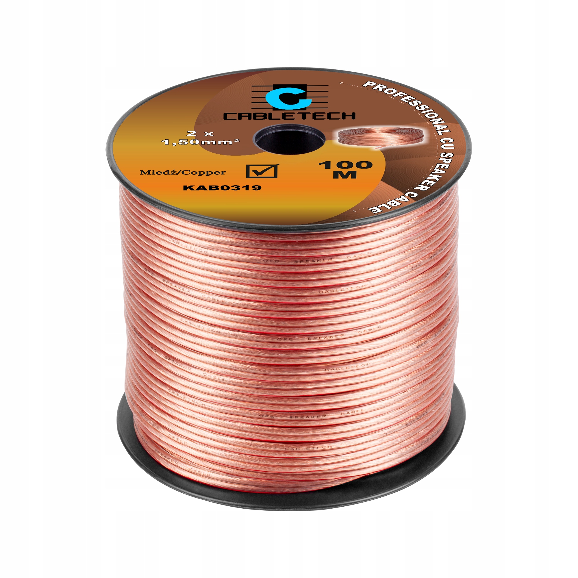 1,5mm reproduktorový kabel