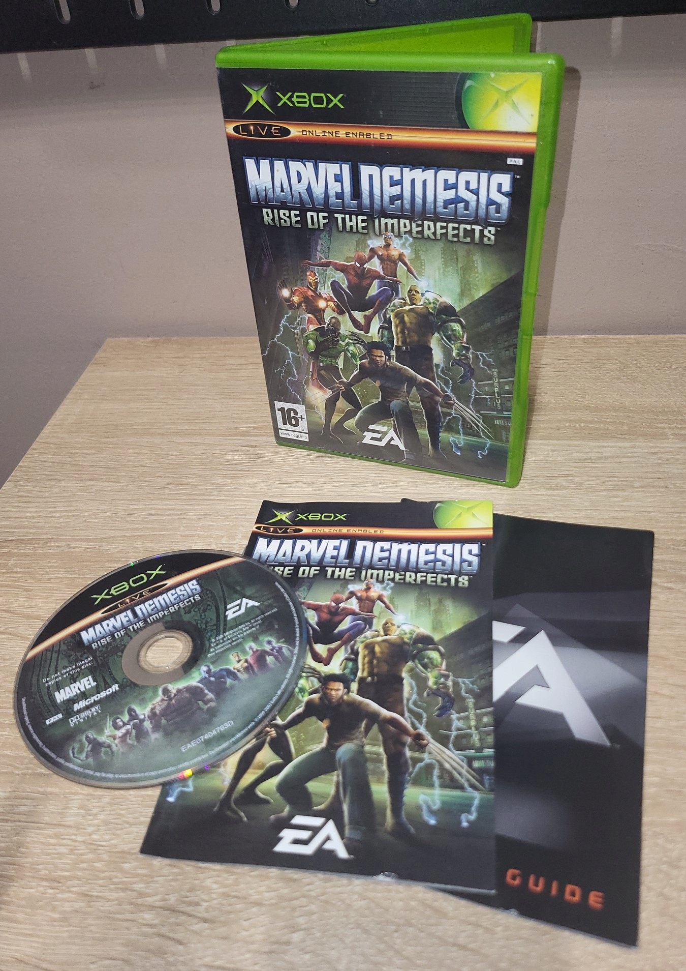 MARVEL NEMESIS RISE OF THE IMPERFECTS - XBOX KOMPLET