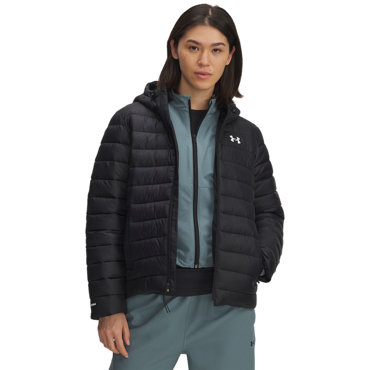 Damska kurtka puchowa Under Armour Ua Sportswear Insulate Jkt Czarny M