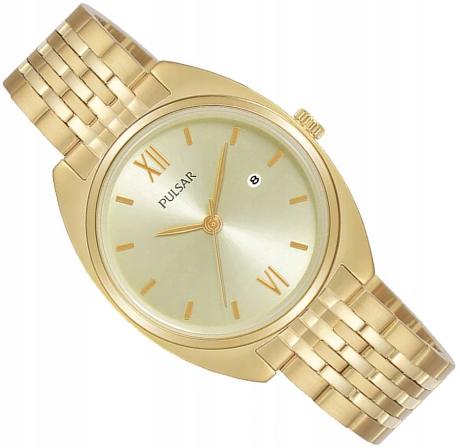 Elegantní Zlaté Dámské Hodinky Pulsar PH7558X1 Box