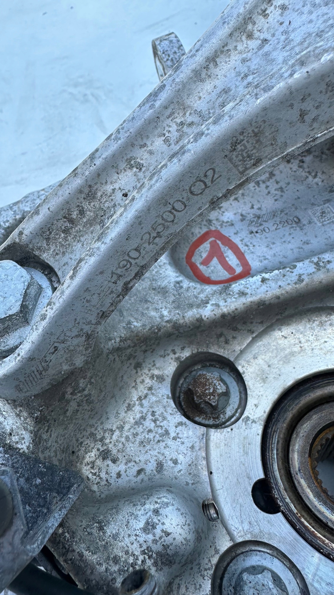 MERCEDES AMG GT C s r 190 поворотный кулак, цапфа задний левый A1903505101