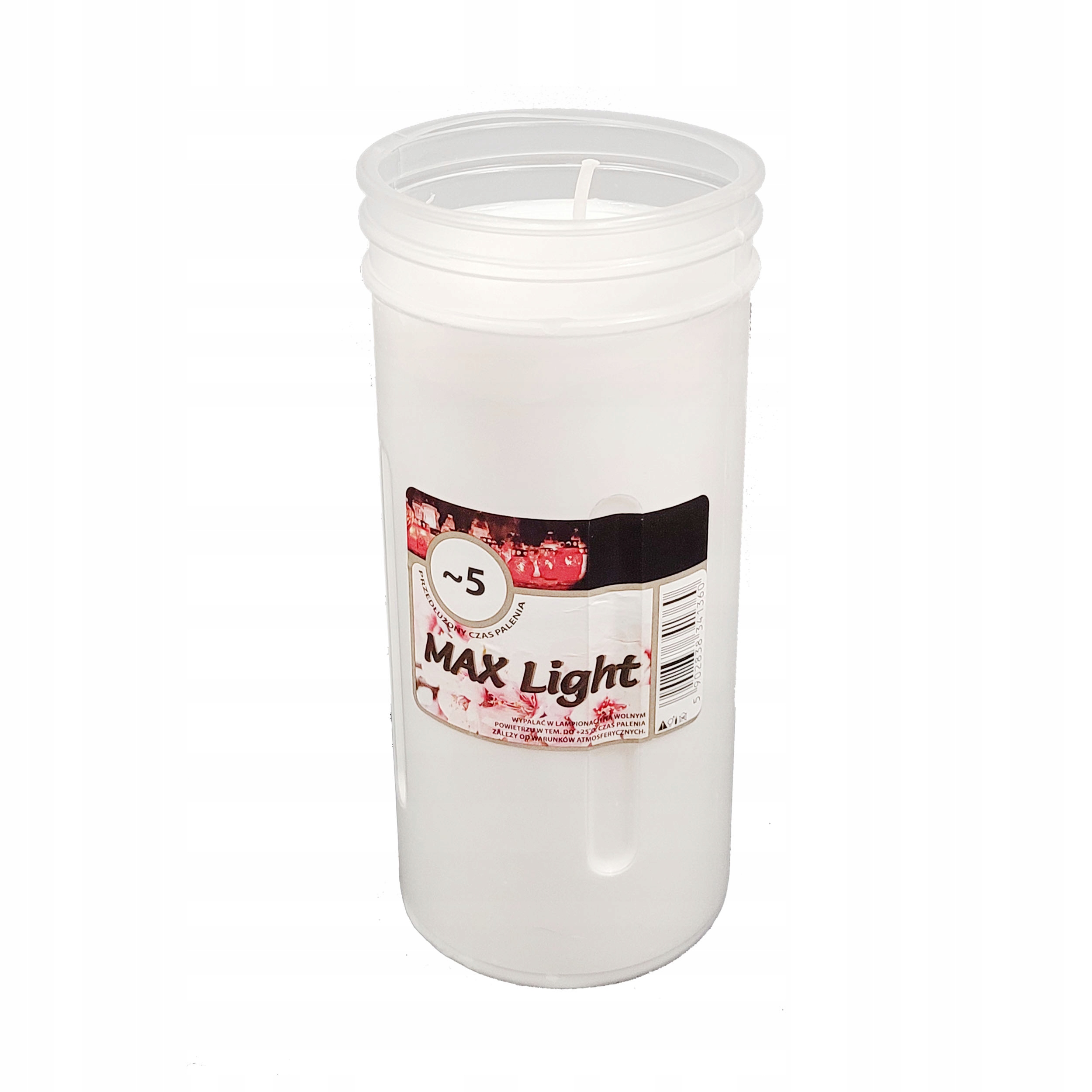 

Znicze Parafinowe Wkłady 5 Dni Max Light B 1 Szt