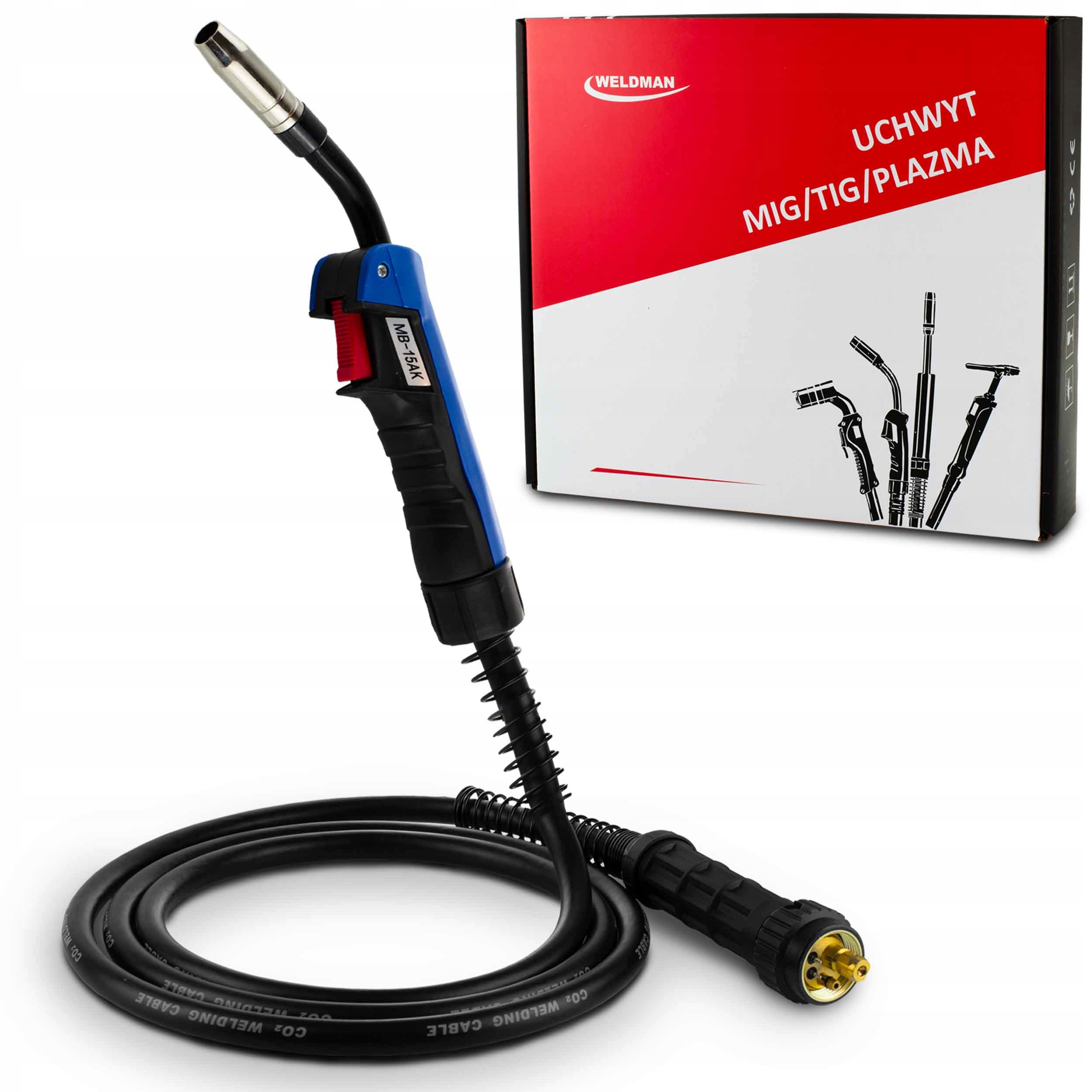 Svařovací držák Mig/mag mb15 Weldman 4 m pro svařovací stroj Migomat