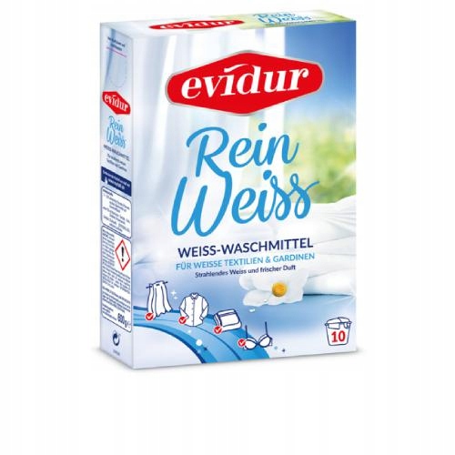 

Evidur Proszek do prania białego, 600g