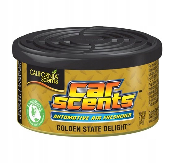 CALIFORNIA CAR SCENTS zapach GOLDEN STATE DELIGHT