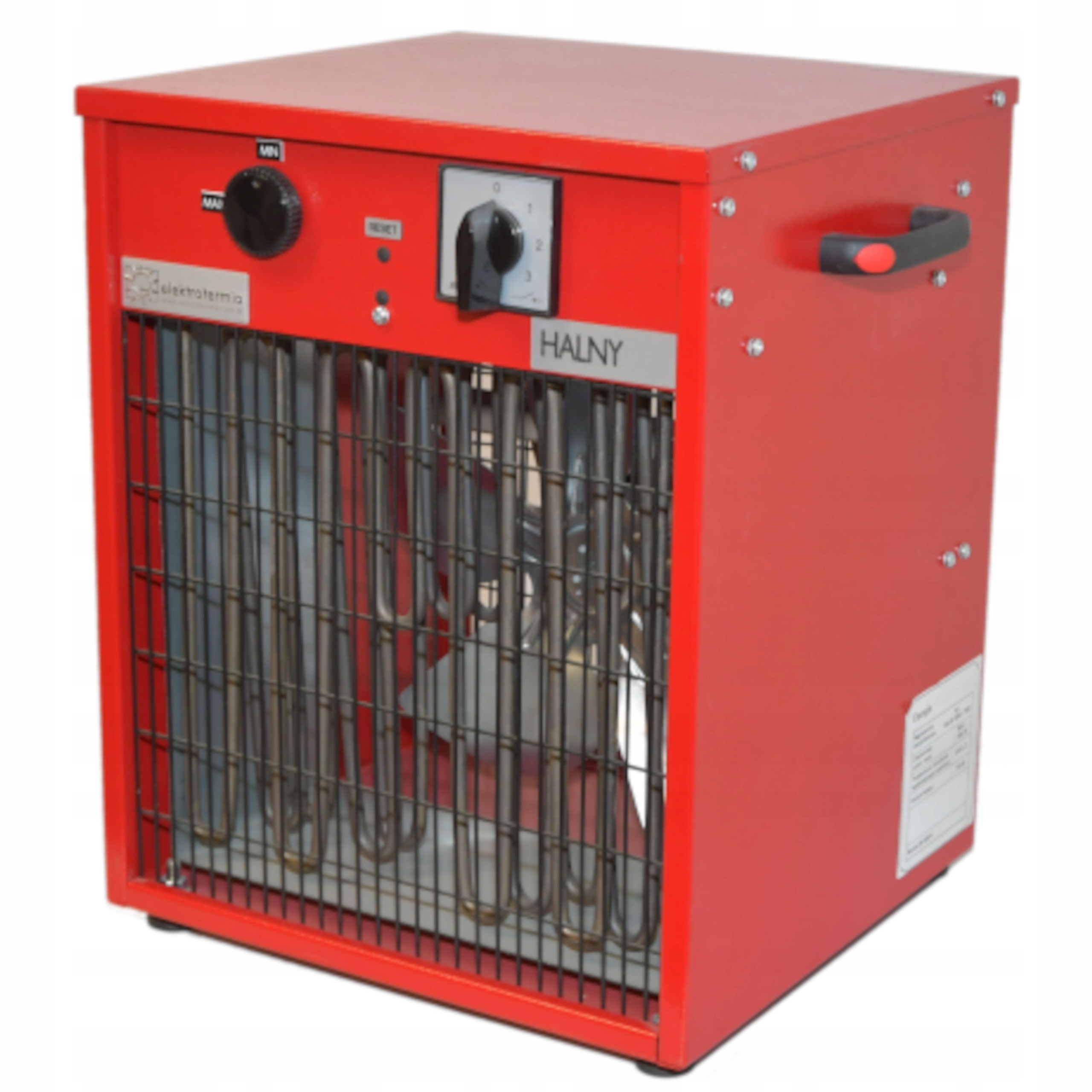 ПОТУЖНИЙ ЕЛЕКТРИЧНИЙ НАГРІВАЧ 5-7, 5 КВТ ТЕРМОСТАТ