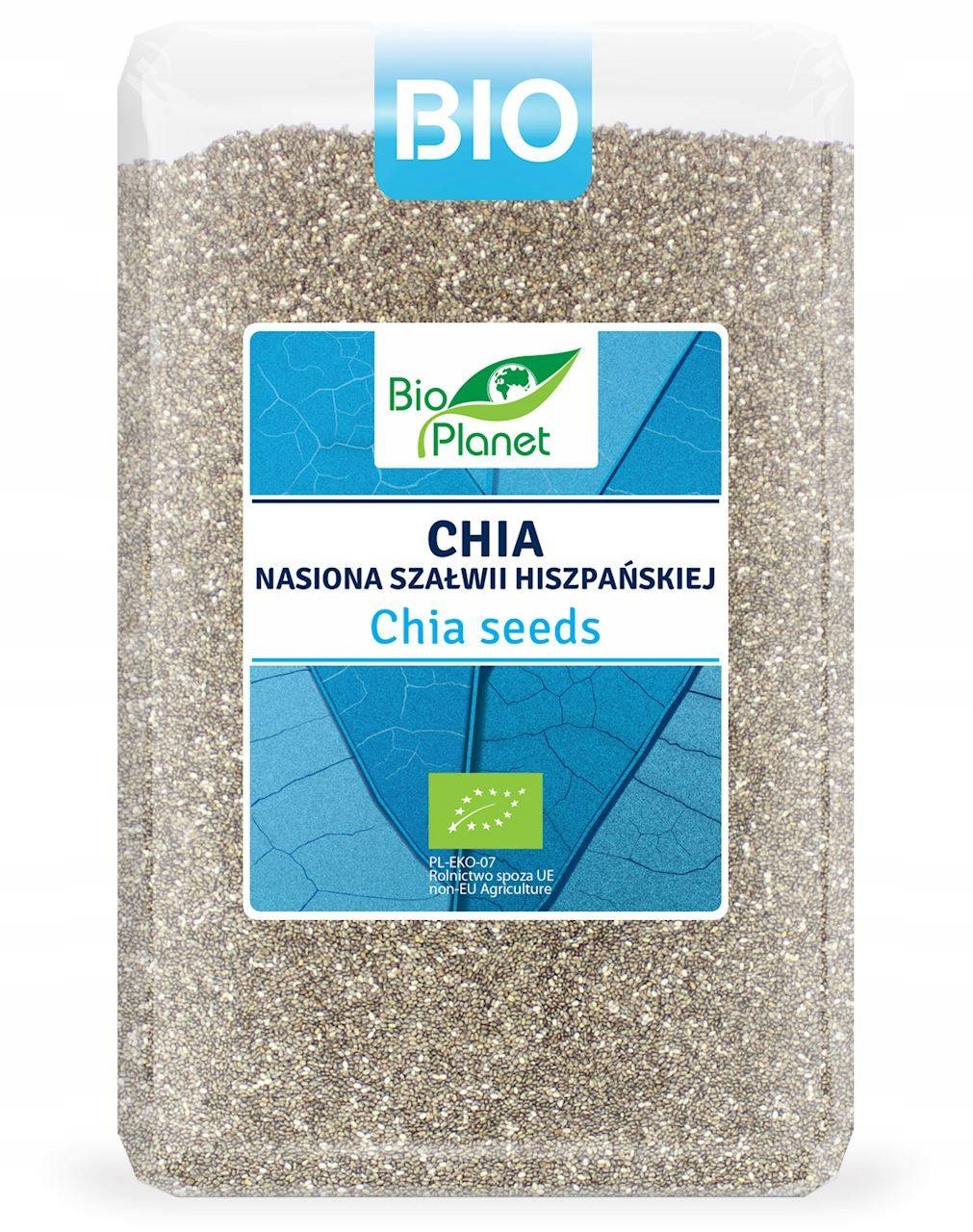 Levně Chia Semena Šalvěje Španělské Bio 2 kg Bio Planet
