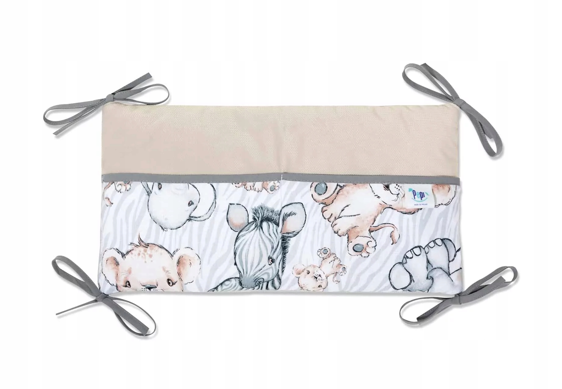 PEPI ORGANIZER ŁÓŻECZKO BAWEŁNA VELVET - 42x22 cm