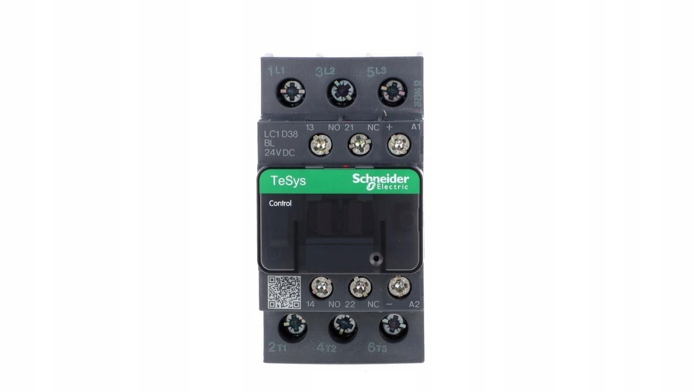 Stycznik mocy 38A 3P 24V DC 1Z 1R Schneider LC1D38BL LC1D38BL